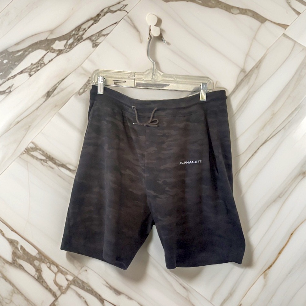 Gray Camo Alphalete Shorts